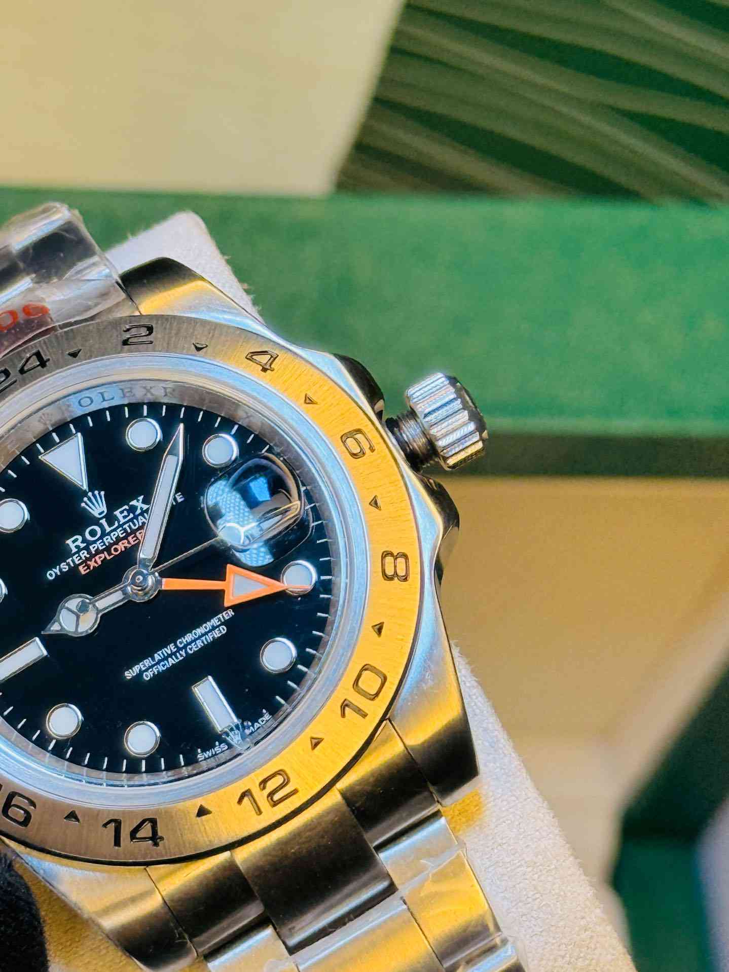 ROLEX EXPLORER BLACK DIAL 42MM GMT